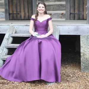 Prom dress, has pockets and very comfortable.